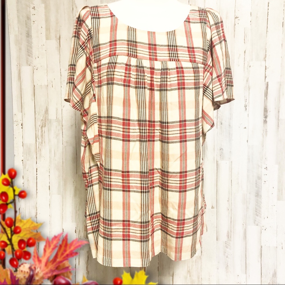 Maeve Anthropologie blouse size xl